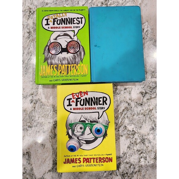 Other - James Patterson Kids Lot : I Even Funnier, I Totally Funniest & Katt Vs Dogg